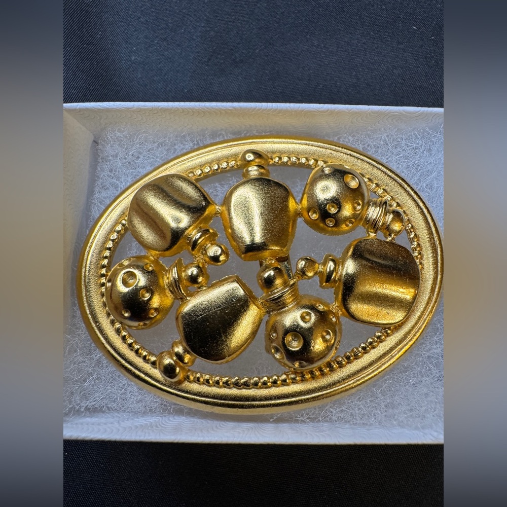 Christian Dior Perfume Brooch